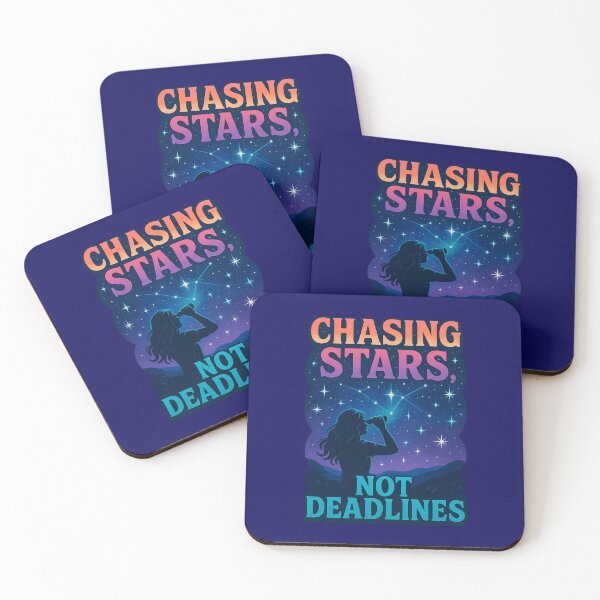 Item preview, Chasing Stars, Not Deadlines designed and sold by Neonyx2020.