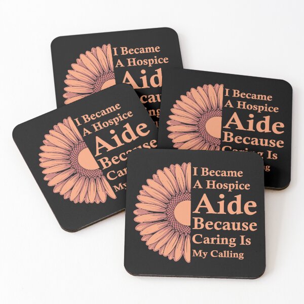 Item preview, I Became A Hospice Aide Because Caring Is My Calling Nurse designed and sold by Stick-Artistry.