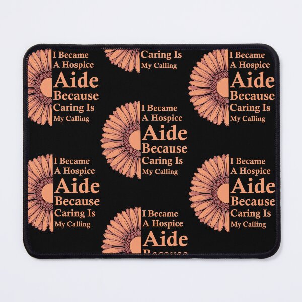 Item preview, I Became A Hospice Aide Because Caring Is My Calling Nurse designed and sold by Stick-Artistry.