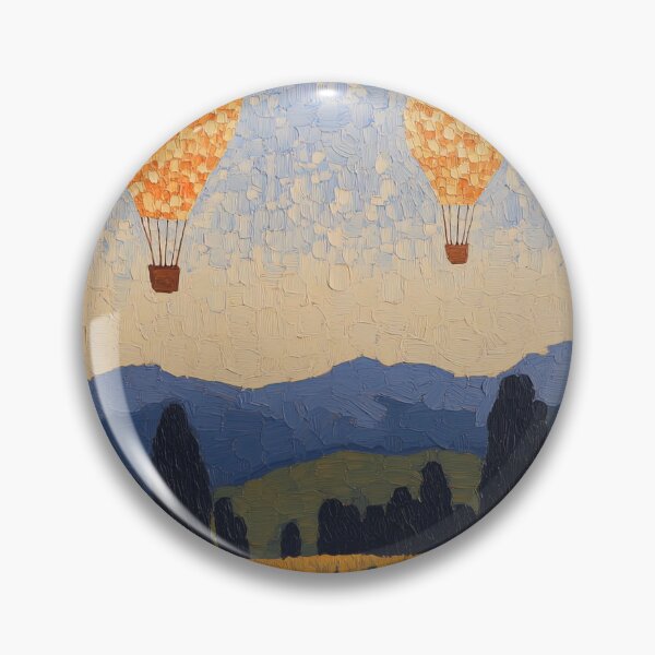 Item preview, Montgolfier brothers | Post-impressionist painting style designed and sold by ComicsFactory.