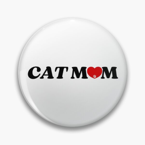 Item preview, Cat Mom Heart designed and sold by Purrfectionista.