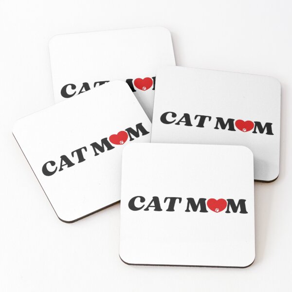 Item preview, Cat Mom Heart designed and sold by Purrfectionista.