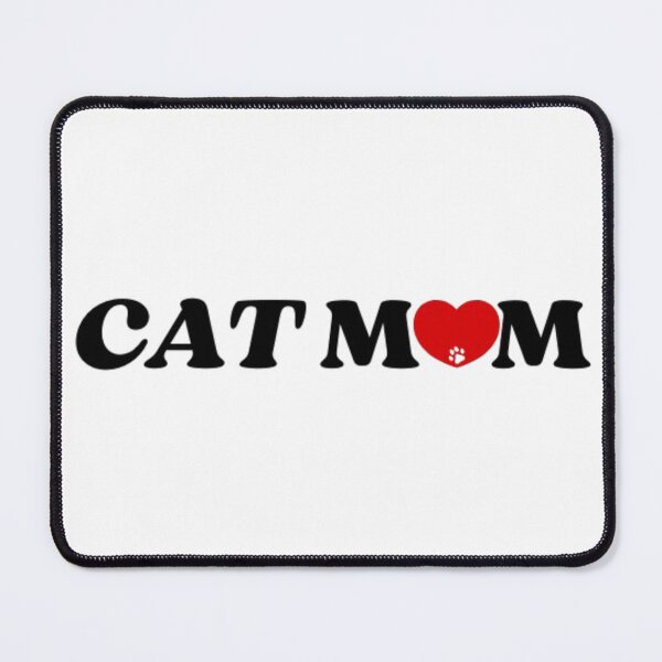 Item preview, Cat Mom Heart designed and sold by Purrfectionista.