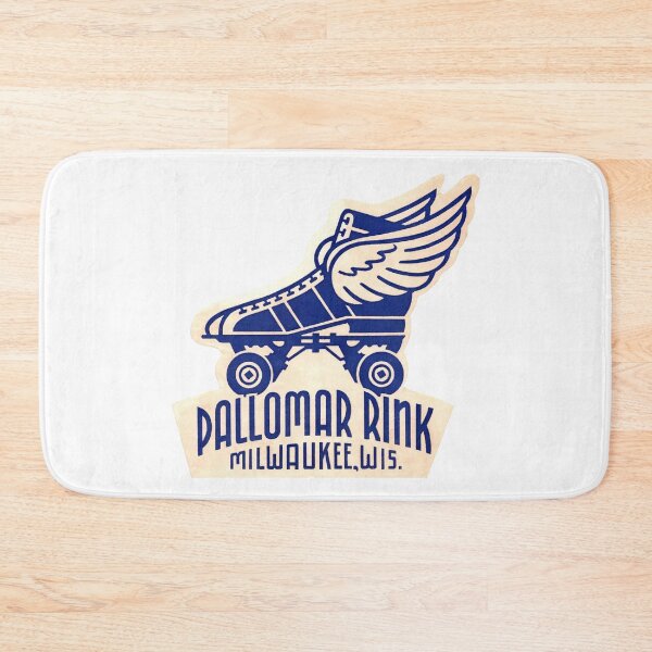Item preview, Pallomar Roller Rink Milwaukee Wisconsin Roller Skating Rink Sticker Decal Label Design 5 designed and sold by tislord.