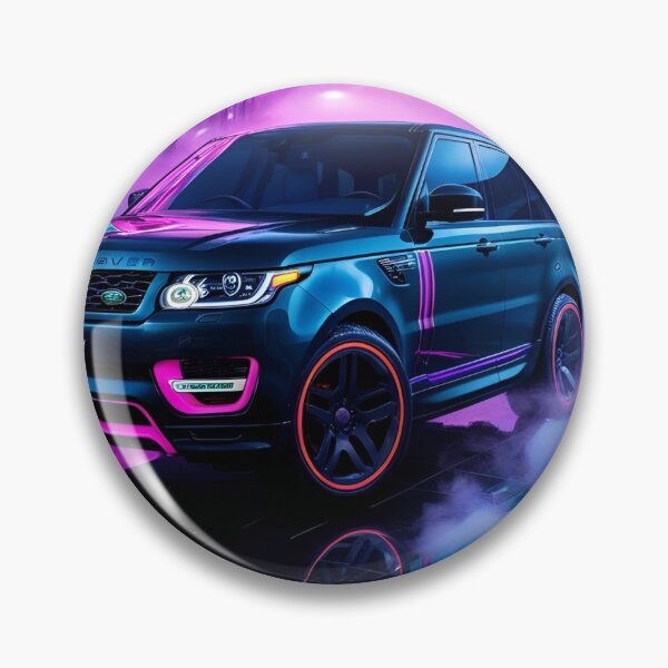 Item preview, Range Rover Neon – Power and Freedom in the Futuristic Night designed and sold by Graf.x.