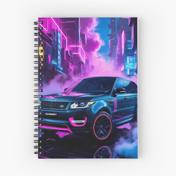 Item preview, Range Rover Neon – Power and Freedom in the Futuristic Night designed and sold by Graf.x.