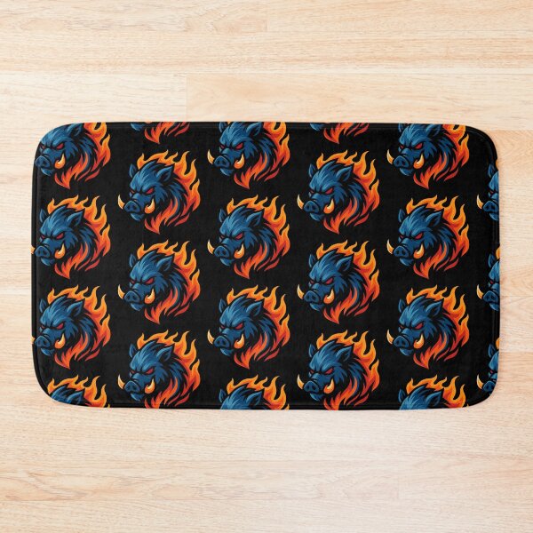 Item preview, Boar – Fiery Mane | Urban Zodiac Mascot designed and sold by Karma Design.