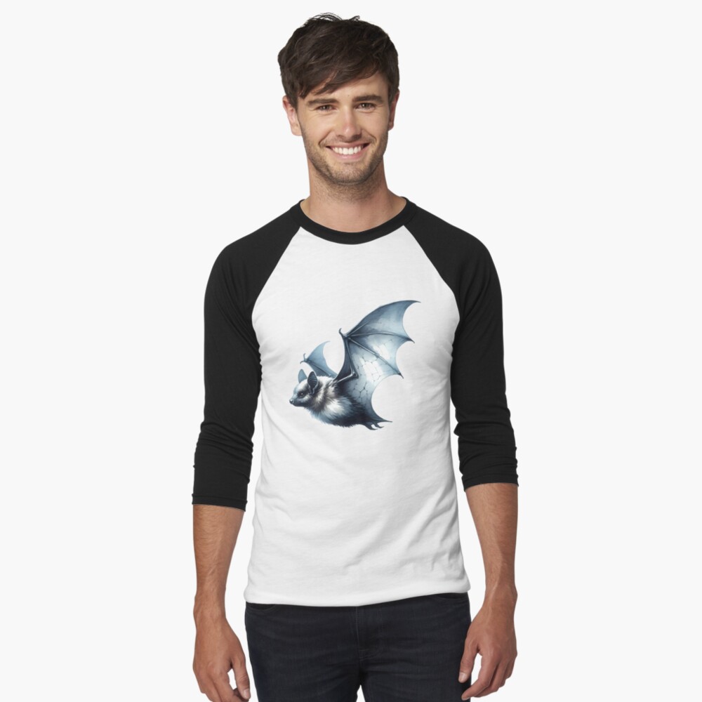 Artikel-Vorschau von Baseballshirt mit 3/4-Arm, designt und verkauft von Kobeko.
