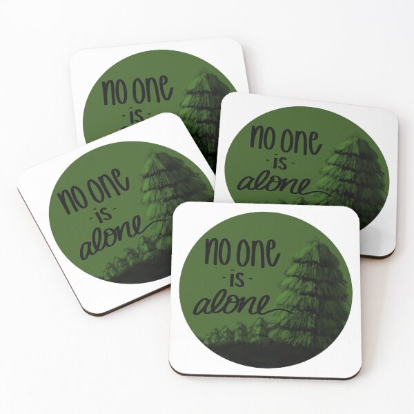 Item preview, No One Is Alone - Into the Woods designed and sold by ashsbwaydesigns.