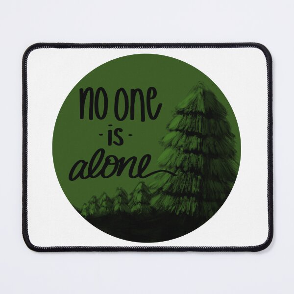 Item preview, No One Is Alone - Into the Woods designed and sold by ashsbwaydesigns.