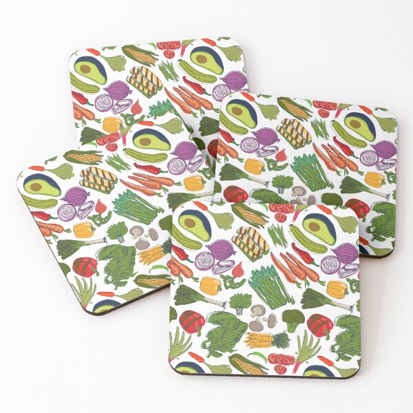 Item preview, Farm Fresh Vegetables designed and sold by Spike The Punch Design Co..