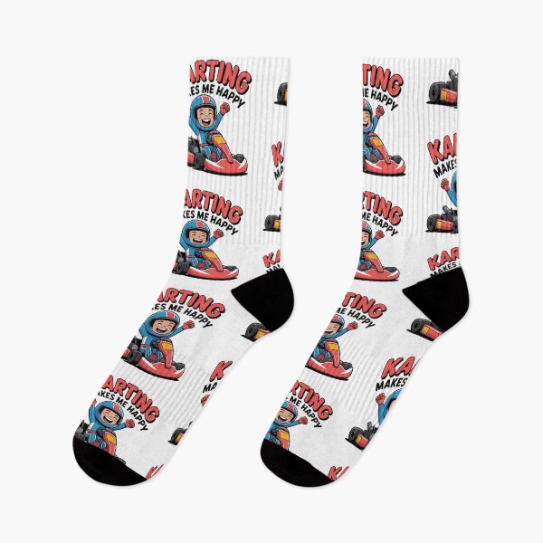 Item preview, Karting Makes Me Happy designed and sold by MonkiFlipp.