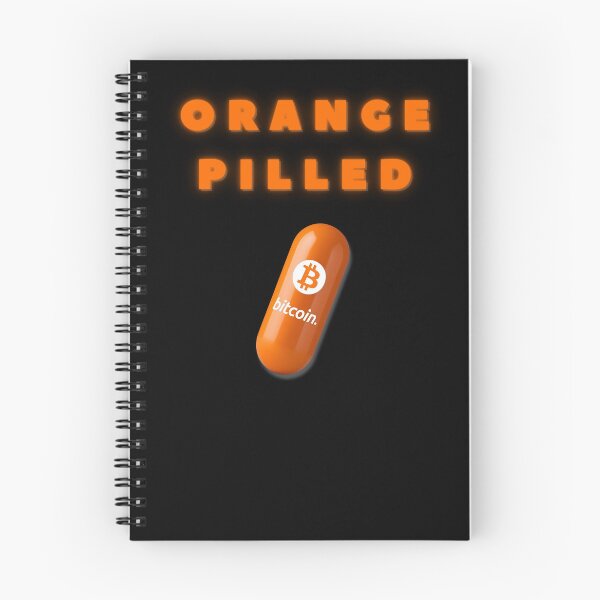 Item preview, Orange Pilled Bitcoin designed and sold by Brownpants.