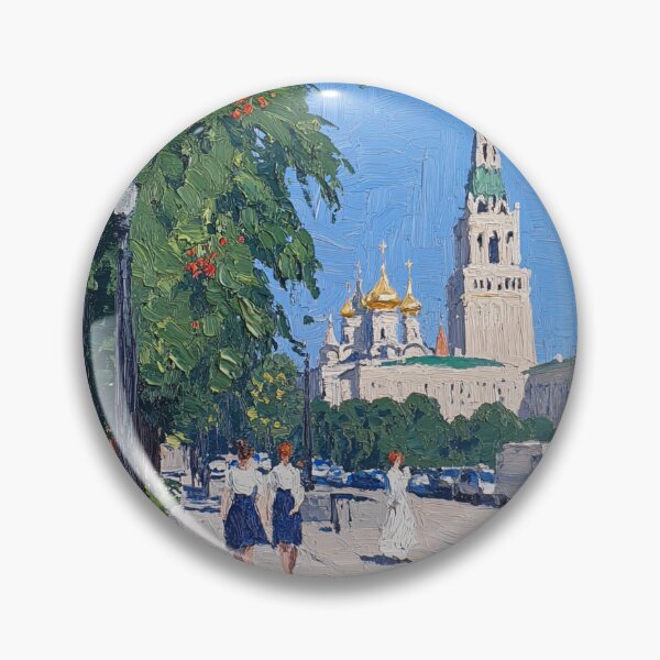 Item preview, Moscow | Post-impressionist painting style designed and sold by ComicsFactory.