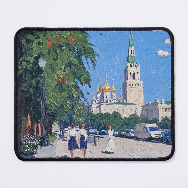 Item preview, Moscow | Post-impressionist painting style designed and sold by ComicsFactory.