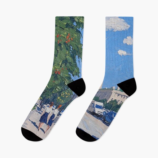 Item preview, Moscow | Post-impressionist painting style designed and sold by ComicsFactory.