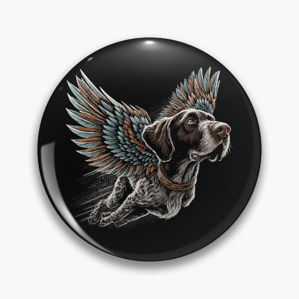 Item preview, Super Dog German Wirehaired Pointer DD Gift designed and sold by Pineapple-Tree.