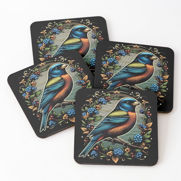 Item preview, Painted Bunting 4 designed and sold by theAVIARY7.