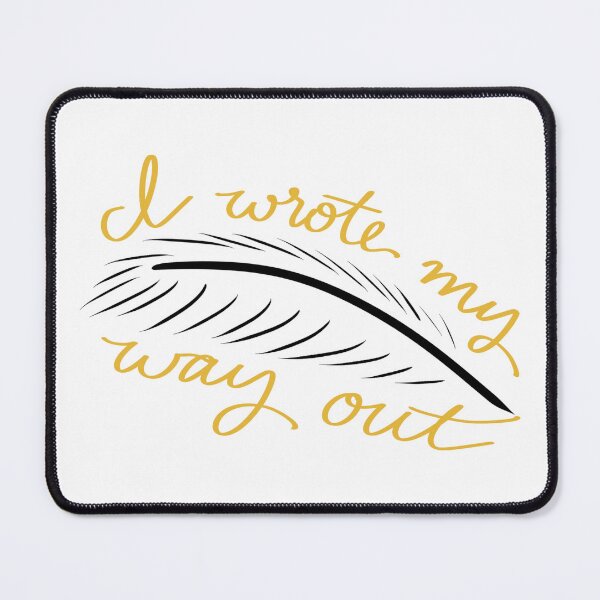 Item preview, I Wrote My Way Out - Hamilton designed and sold by ashsbwaydesigns.