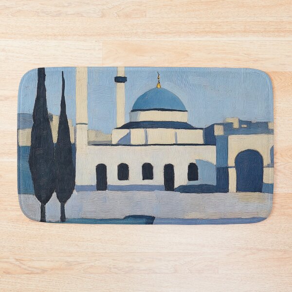 Item preview, Mosque | Post-impressionist painting style designed and sold by ComicsFactory.