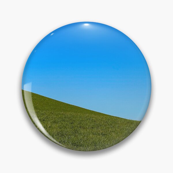 Item preview, Landscape like Windows XP – nostalgia in blue and green designed and sold by beatbieri.ch.