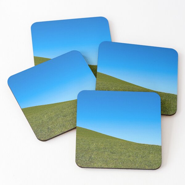 Item preview, Landscape like Windows XP – nostalgia in blue and green designed and sold by beatbieri.ch.