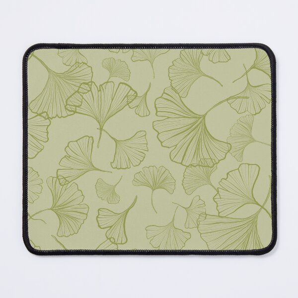 Item preview, Ginkgo-Olive on Olive designed and sold by lisanganart.