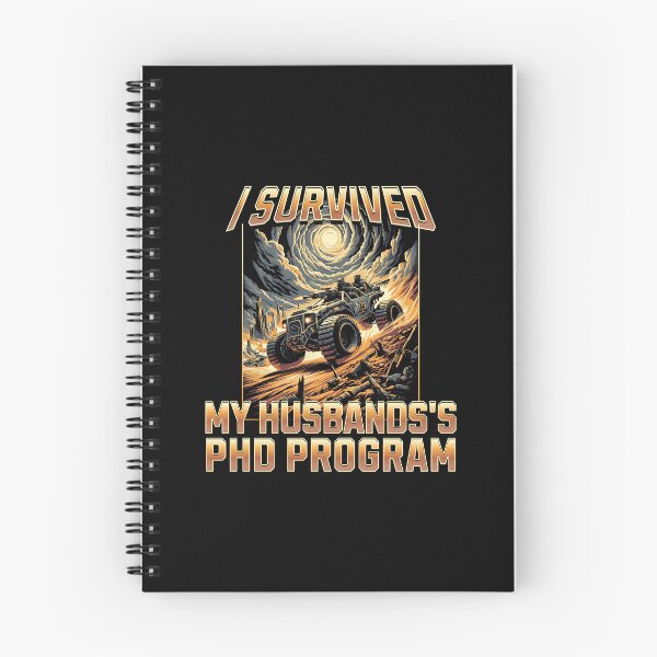 Item preview, I Survived My Husband's PhD Program | Husband Dissertation | Husband Doctorate | Spouse PhD Graduation | Husband PhD Thesis | Husband PhD Graduation designed and sold by jadedscientist.