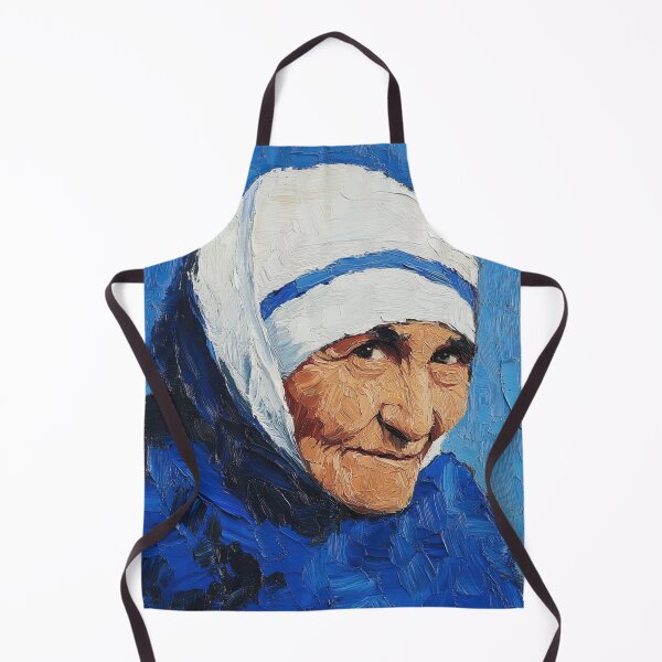 Item preview, Mother Teresa | Post-impressionist painting style designed and sold by ComicsFactory.