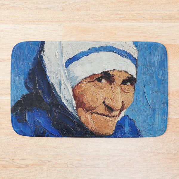 Item preview, Mother Teresa | Post-impressionist painting style designed and sold by ComicsFactory.