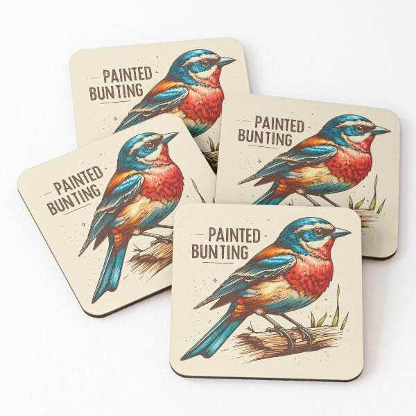 Item preview, Painted Bunting 5 designed and sold by theAVIARY7.
