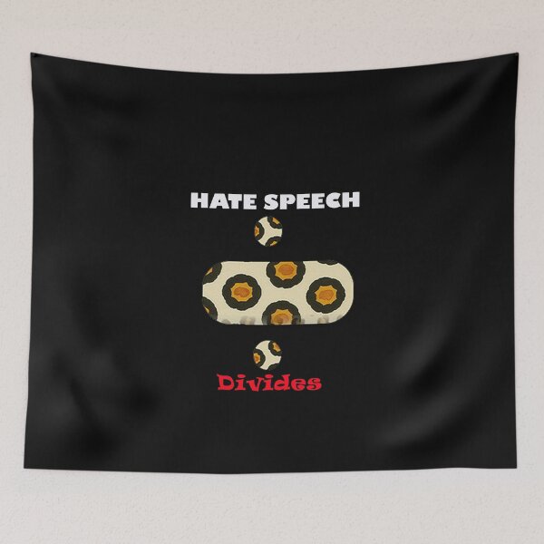 Item preview, The Divisive Power of Hate Speech designed and sold by annenambiro.