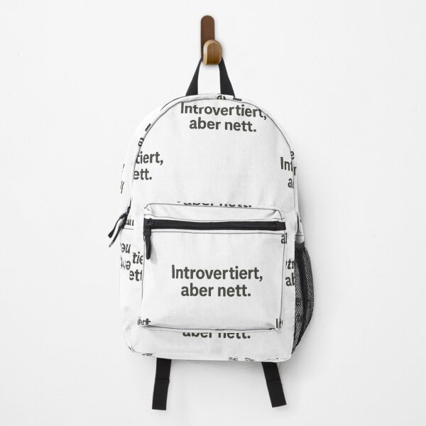 Item preview, “Introverted, but nice.” designed and sold by DeinDesignDepot.