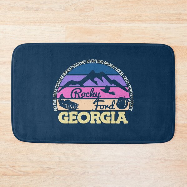 Item preview, Rocky Ford Georgia Sunset Retro Vintage Local Pride Logo designed and sold by CRHPOD20.