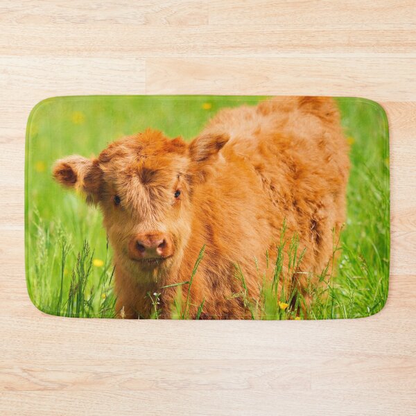 Item preview, Scottish Highland calf – fluffy charm from the Highlands designed and sold by beatbieri.ch.