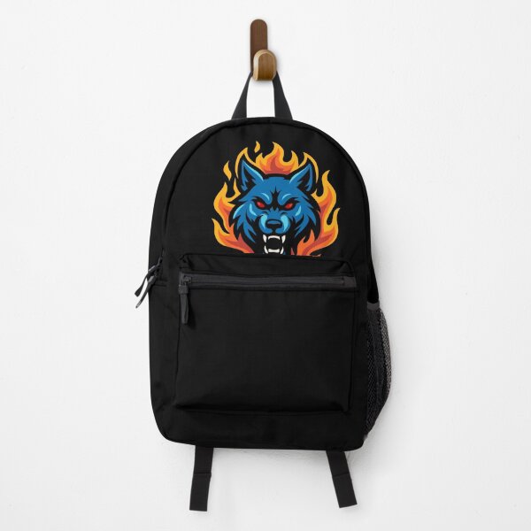 Item preview, Wolf – Fierce Flame | Urban Zodiac Mascot designed and sold by Karma Design.