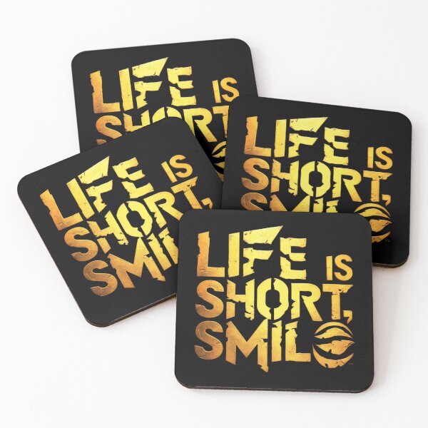 Item preview, Life is Short, Smile 27 designed and sold by Zeir Shop.