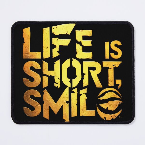 Item preview, Life is Short, Smile 27 designed and sold by Zeir Shop.