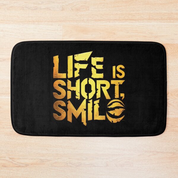 Item preview, Life is Short, Smile 27 designed and sold by Zeir Shop.