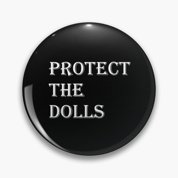 Item preview, Protect the Dolls—White Text; Stacked Ver. designed and sold by TelkArt.
