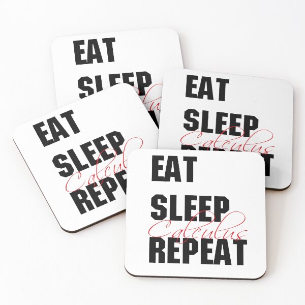 Item preview, Eat - Sleep - Repeat - With red calculus  designed and sold by Mahmoud Salah.