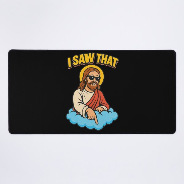 Item preview, Funny Cartoon Jesus Meme – Jesus I Saw That Design designed and sold by Rushurban.