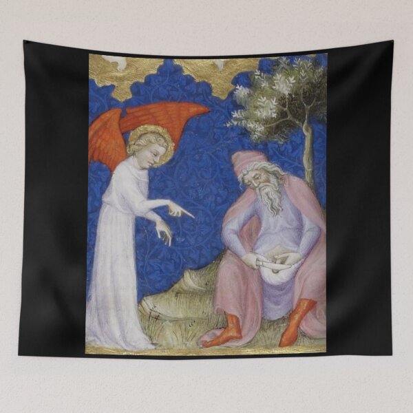 Item preview, I swear by "this one," the price. Medieval painting, 7th century AD designed and sold by PatronesKawai.