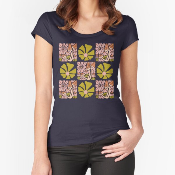 Item preview, Matisse Inspired Groovy Floral Grid designed and sold by Inkwell Scribbles.