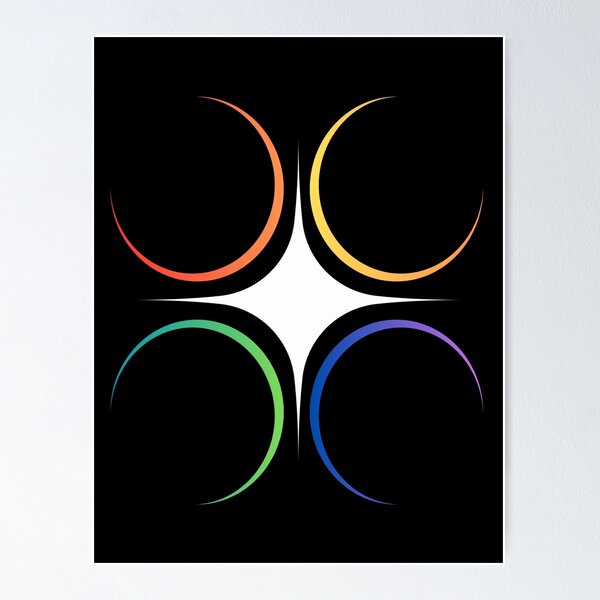 Item preview, Subtle gay pride star designed and sold by oversharer.