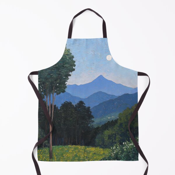 Item preview, Mount Osore | Post-impressionist painting style designed and sold by ComicsFactory.