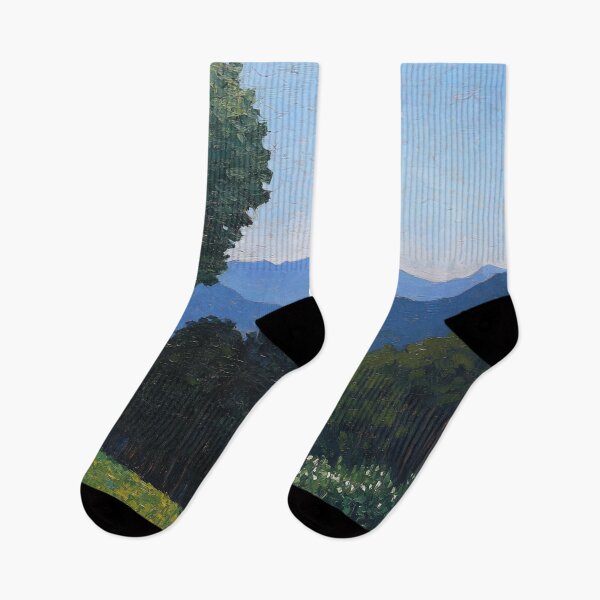Item preview, Mount Osore | Post-impressionist painting style designed and sold by ComicsFactory.
