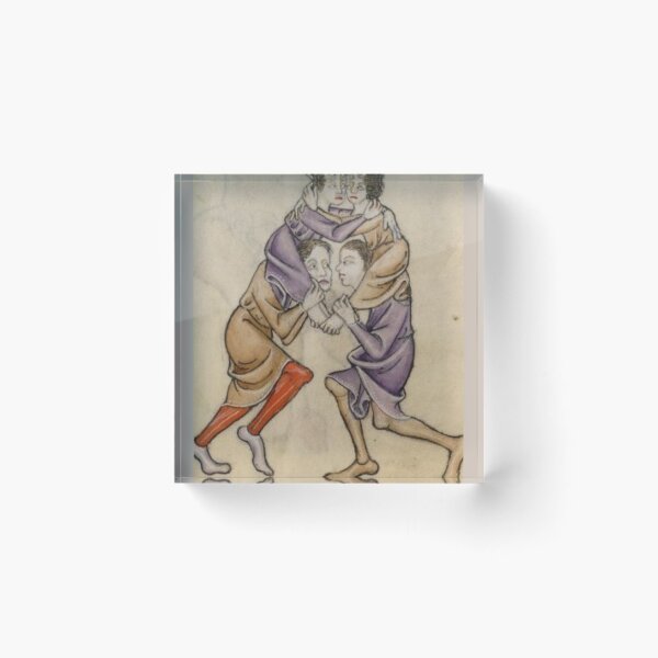 Item preview, "Love of Dwarves in the Heights", medieval painting, 8th century AD designed and sold by PatronesKawai.