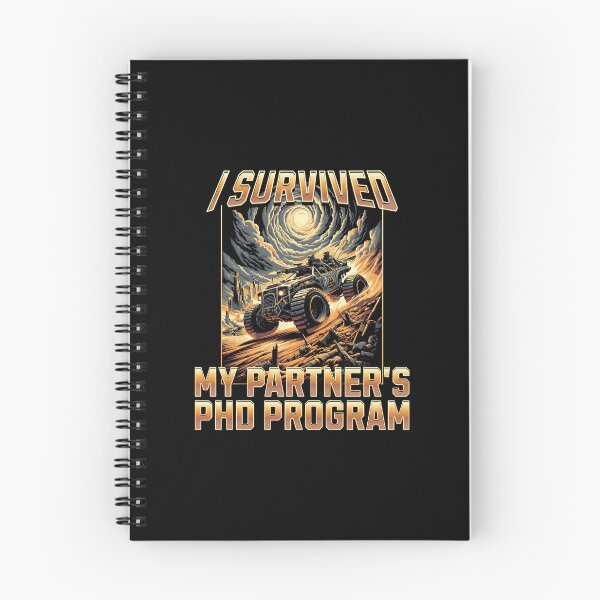 Item preview, I Survived My Partner's PhD Program | Partner PhD Graduation | Spouse PhD Graduation | Wife PhD Graduation | Wife Doctorate | Non Binary PhD designed and sold by jadedscientist.