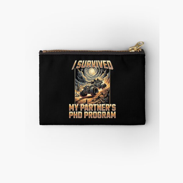 Item preview, I Survived My Partner's PhD Program | Partner PhD Graduation | Spouse PhD Graduation | Wife PhD Graduation | Wife Doctorate | Non Binary PhD designed and sold by jadedscientist.